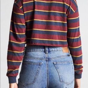 striped long sleeve shirt
